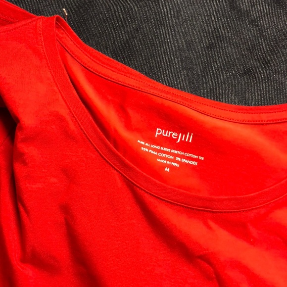 J.Jill Red Top - Picture 4 of 8